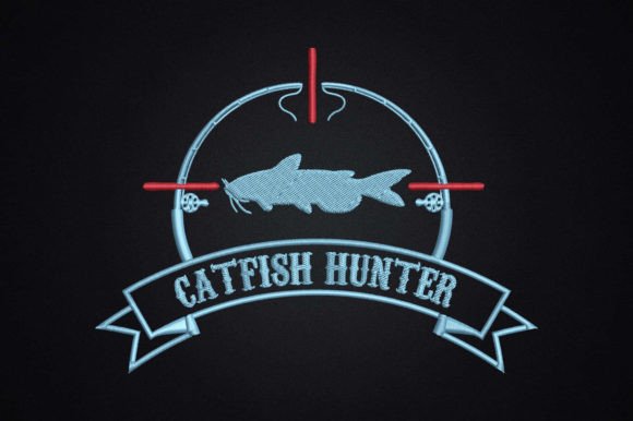 Catfish Hunter Design for Etsy Shops