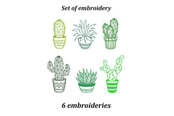 Houseplants: Fresh Embroidery for Boutique Apparel