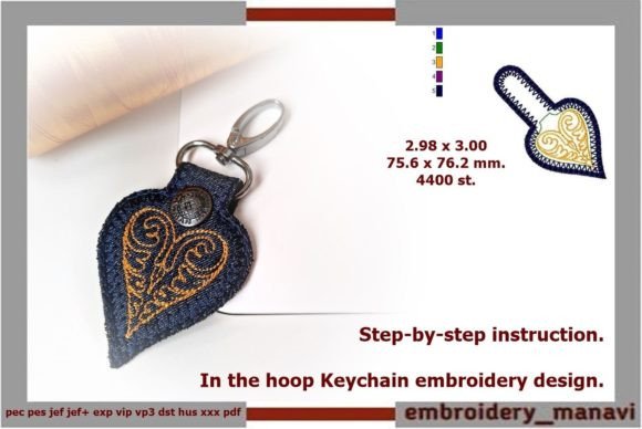 In the Hoop Key Chain: A Designer’s Review for Boutique Apparel