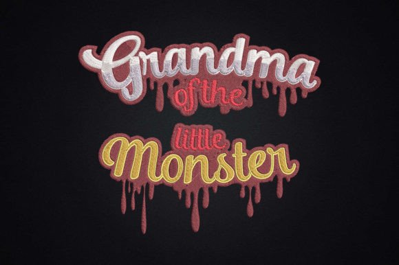 Review: Grandma of the Little Monster Embroidery Design