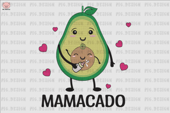 Review: Mamacado Baby Milk Embroidery Design