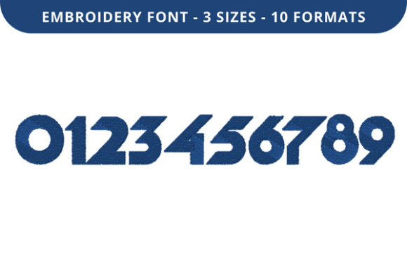 Reviewing Angle Font 0 to 9 for Holiday Collections