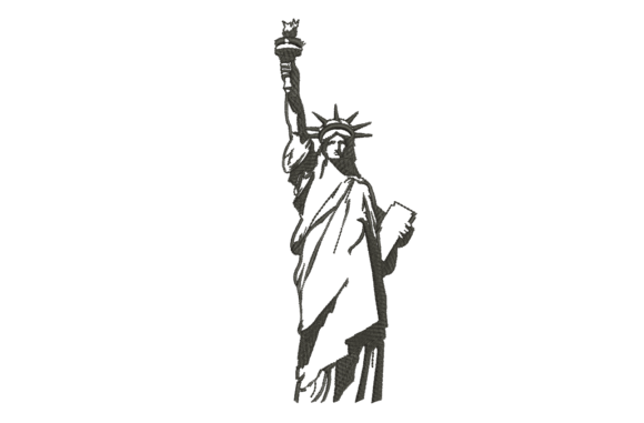 Stitching the Icon: Statue of Liberty New York Review