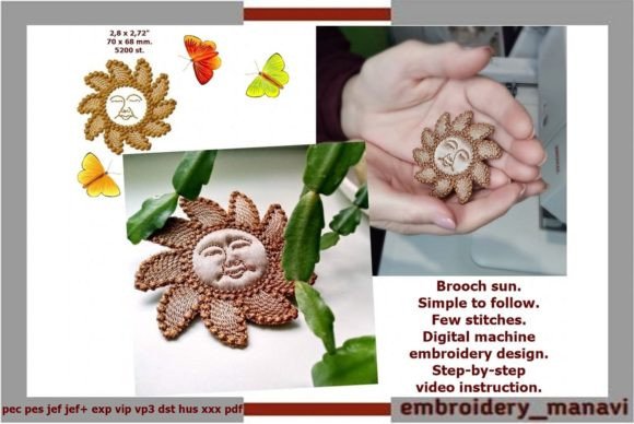 Sun Brooch: A Radiant Addition to Holiday Collections